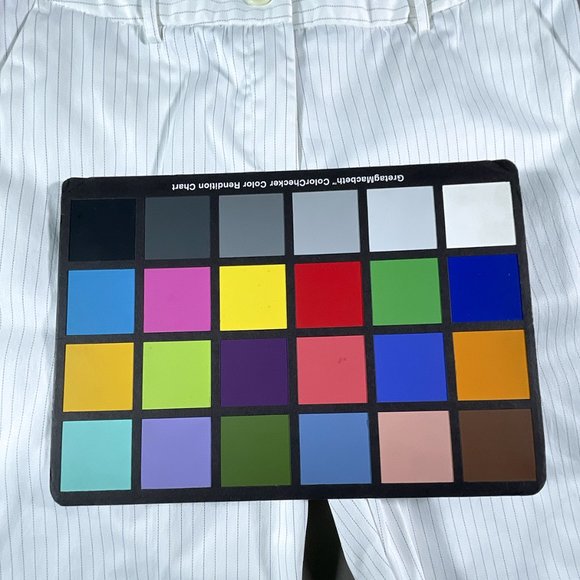 Worthington Petite Stretch White Shorts‎ with Black Vertical Dash Design Size 4P - Picture 14 of 14